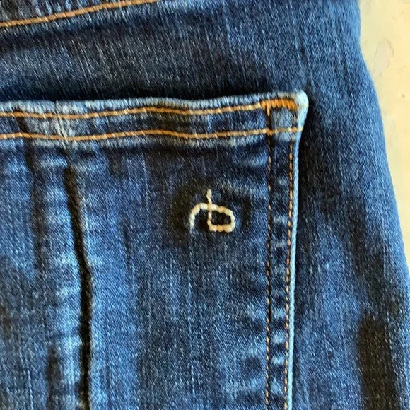 Rag and Bone Heritage Dark Blue Jeans - Picture 6 of 7
